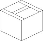 Closed box icon